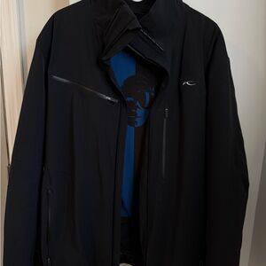 KJUS Special Edition Didier Cuche Men's Black Performance Ski Jacket 2XL